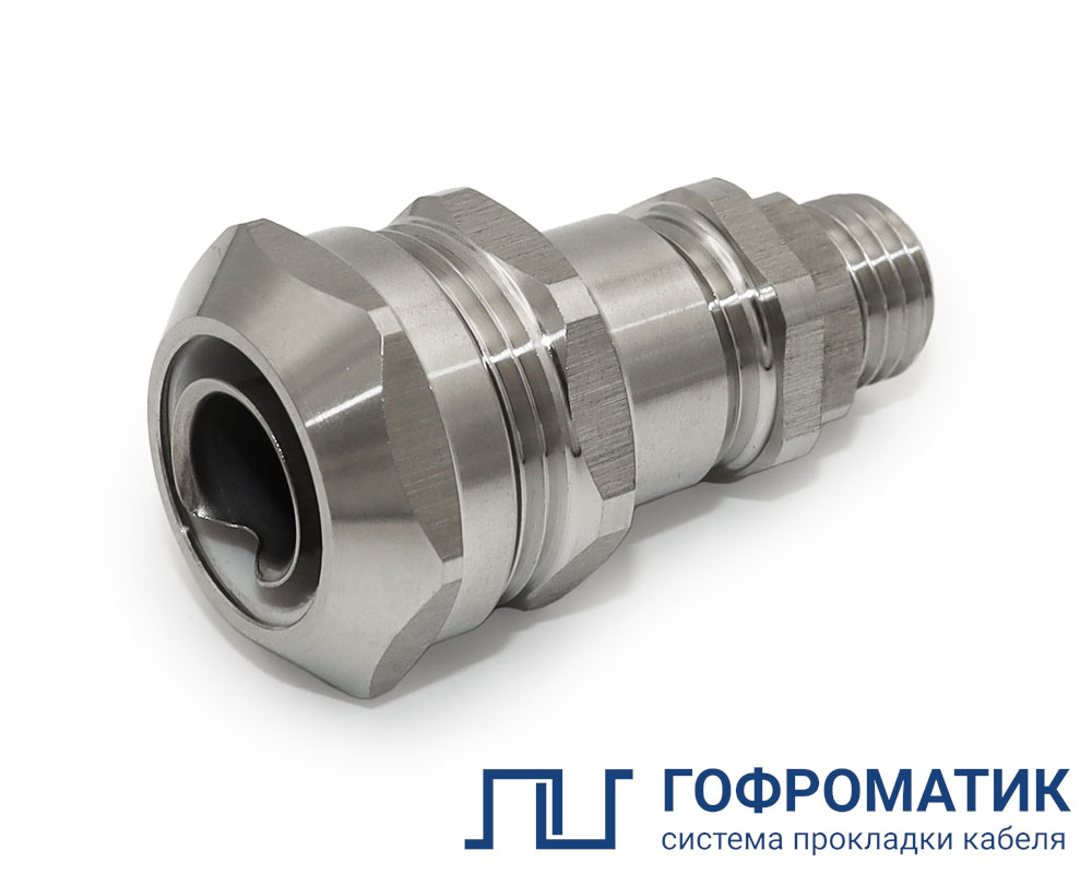 Кабельный ввод ВК-НС-М16-8-МР12 IP66/IP67/IP68 ГОФРОМАТИК